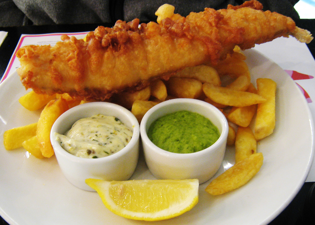 If you plan on having a fish and chips faceoff, you better pack your bags 